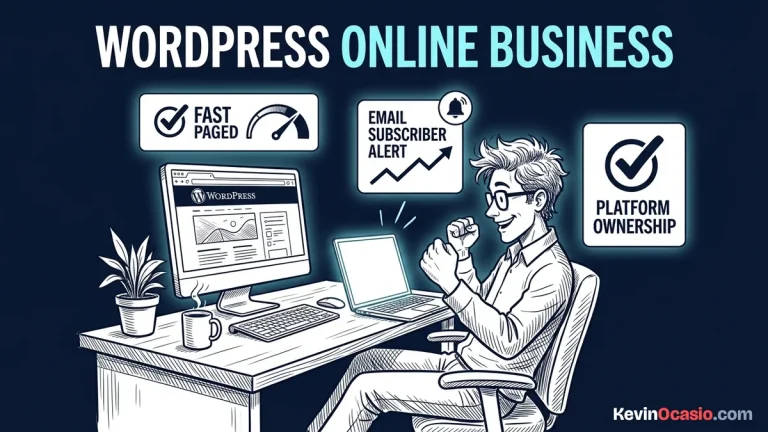 build online business with wordpress