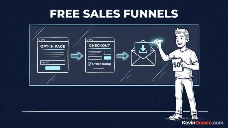 build sales funnel free systeme io