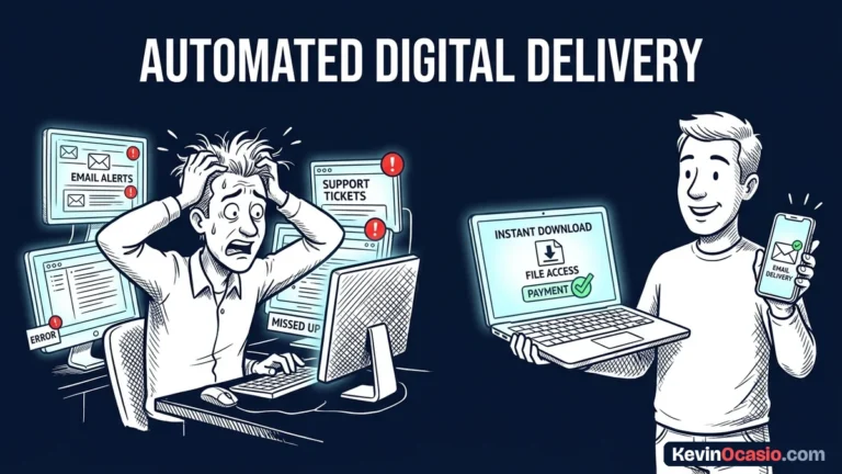 deliver digital products automatically