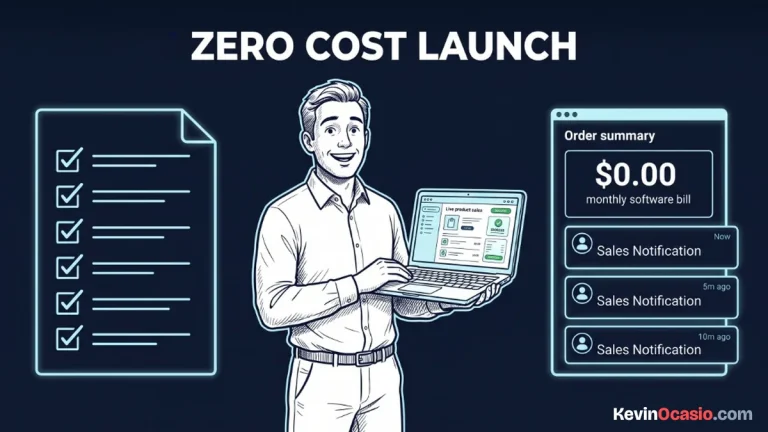launch digital product zero cost