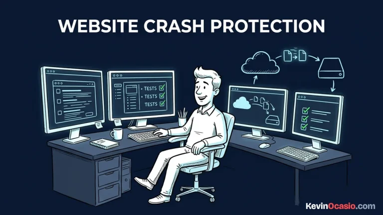 protect wordpress site from crashing