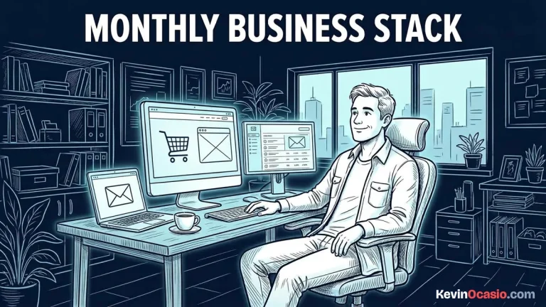 simple monthly business stack