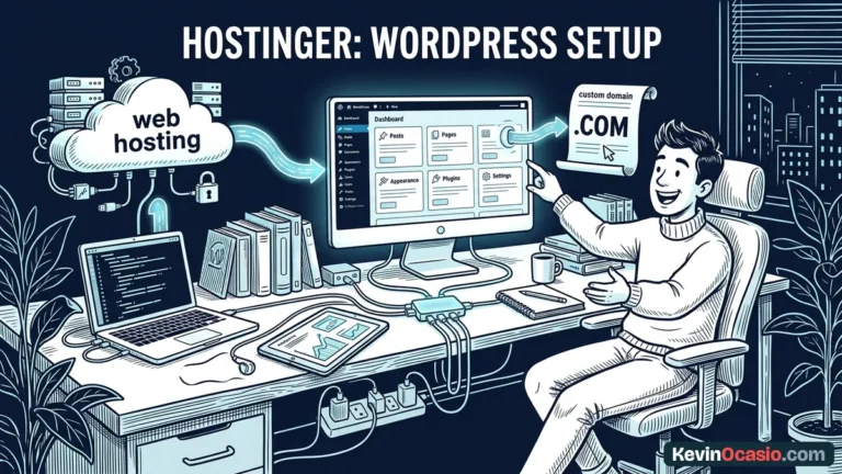 how to start a wordpress blog on hostinger