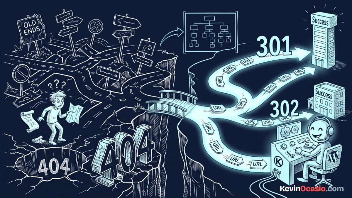 simple 301 redirects wordpress