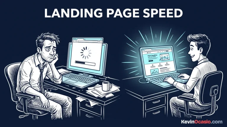 landing page load speed