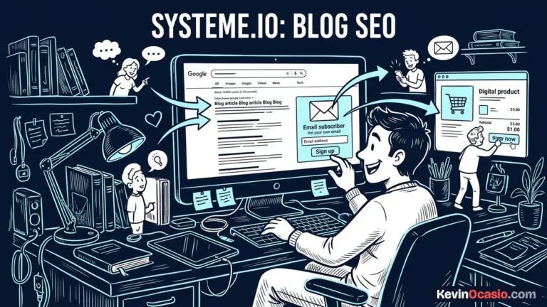 rank on google with systeme io blog